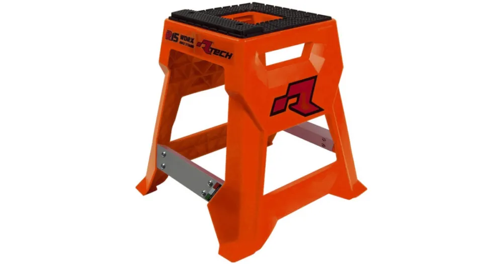 RTECH stojan MX R15 technopolymer / hliník neon oranžová/černá Ihned K Objednání