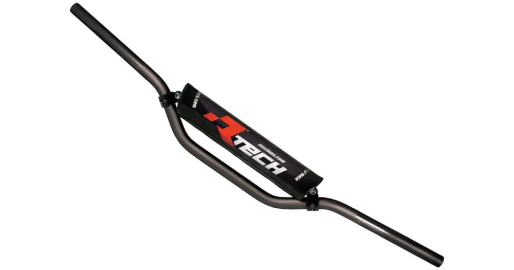 RTECH řídítka Pit B. o průměru 22 mm s hrazdou a chráničem černá Časově Omezené