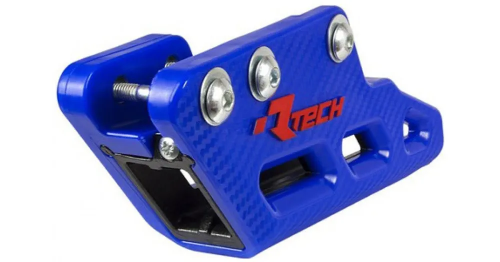 RTECH vodítko řetězu R2.0 Yamaha modro-černé Dokud Zásoby Vydrží