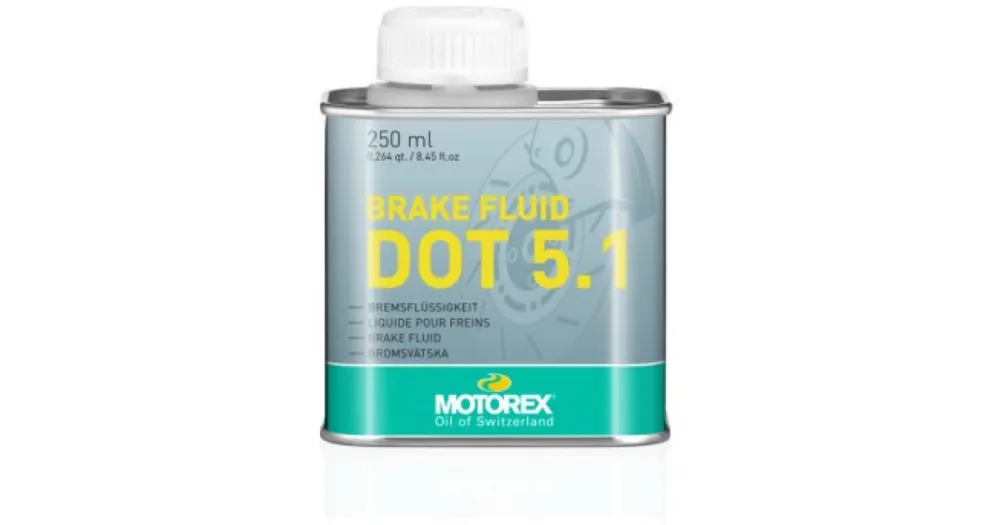 Časově Omezené MOTOREX brzdová kapalina BRAKE FLUID DOT 5.1 250ml