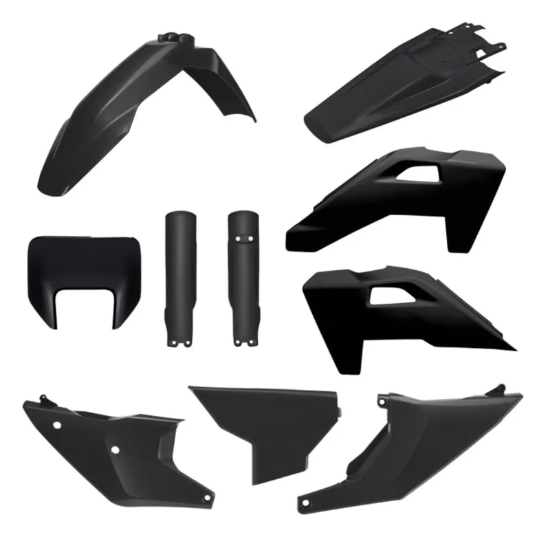 Sada plastů POLISPORT 91662 černá Značkový