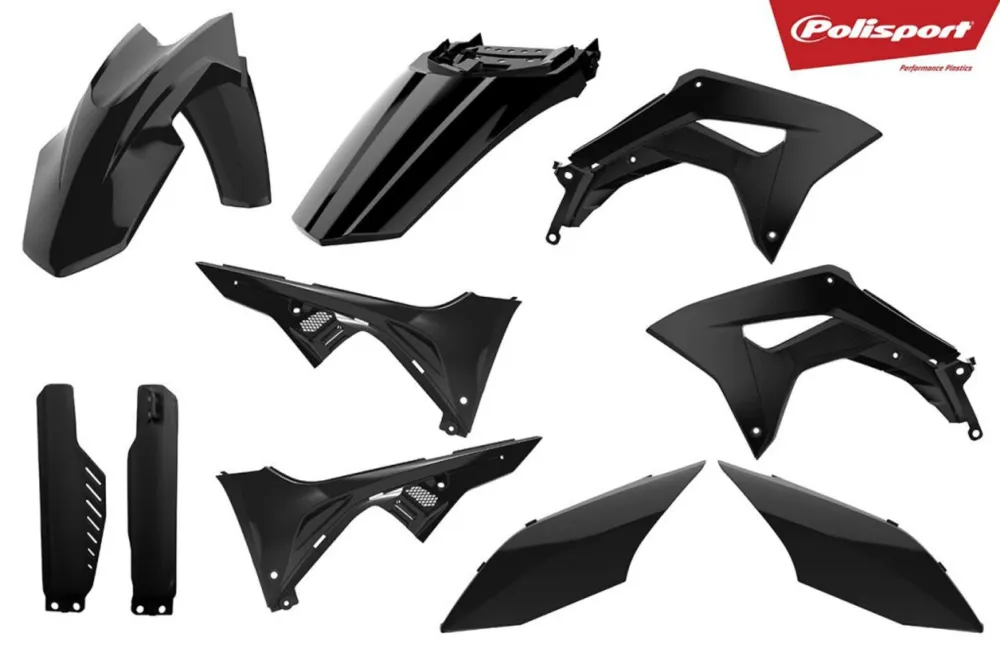 Sada plastů POLISPORT 90847 černý Originální