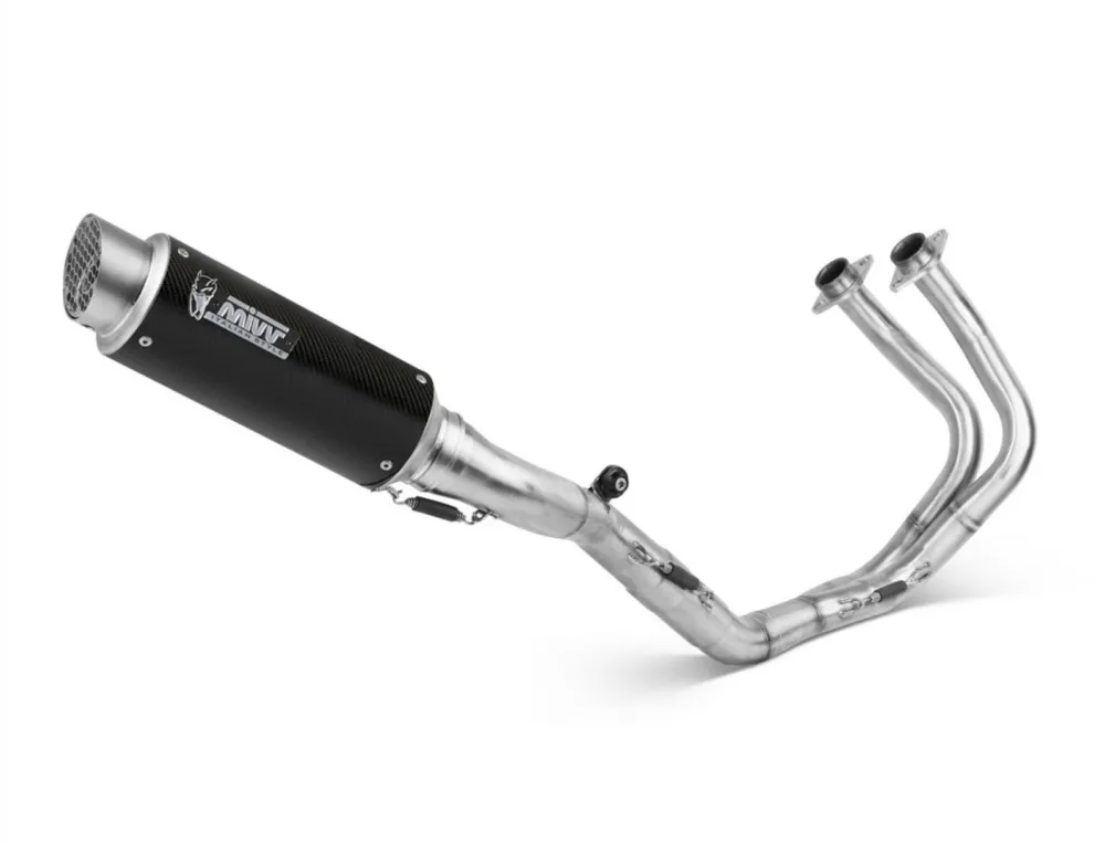 Cenově Výhodný Výfuk kompletní 2x1 MIVV GPpro K.044.L2P Karbon