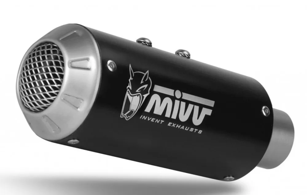 Koncovka výfuku MIVV MK3 KT.014.LM3B Černá ocel Rychlé Dodání