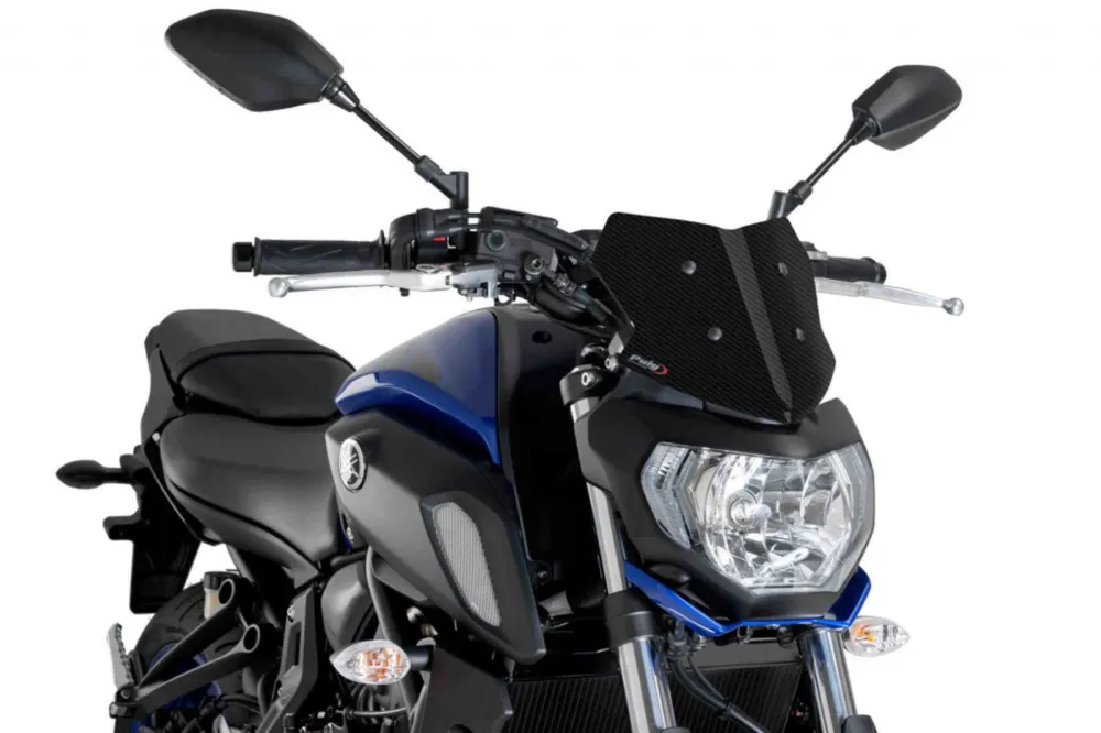 Vysoce Kvalitní Plexi štít PUIG NEW GEN. SPORT 9666C karbonový vzhled