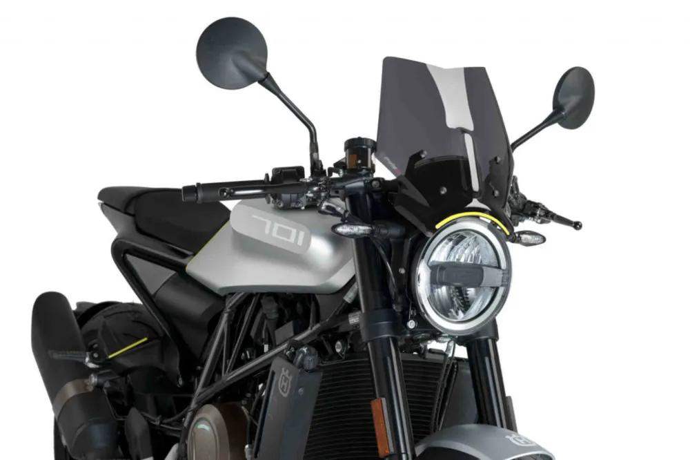Značkový Plexi štít PUIG NEW GEN. SPORT 9750F tmavá kouřová