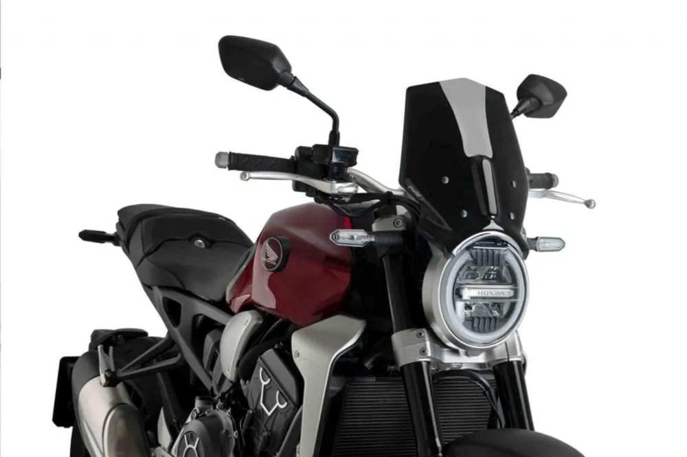 Vysoce Kvalitní Plexi štít PUIG NEW GEN. SPORT 9748N černý