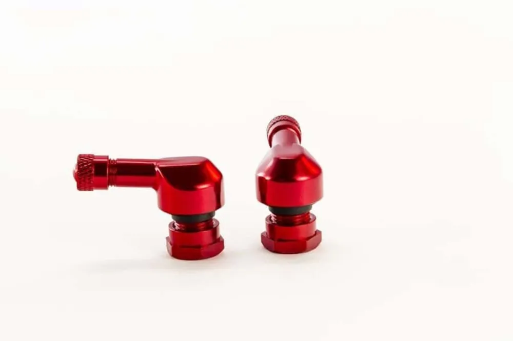 Valves for tubeless wheels PUIG 5591R červená D 11mm Omezená Nabídka